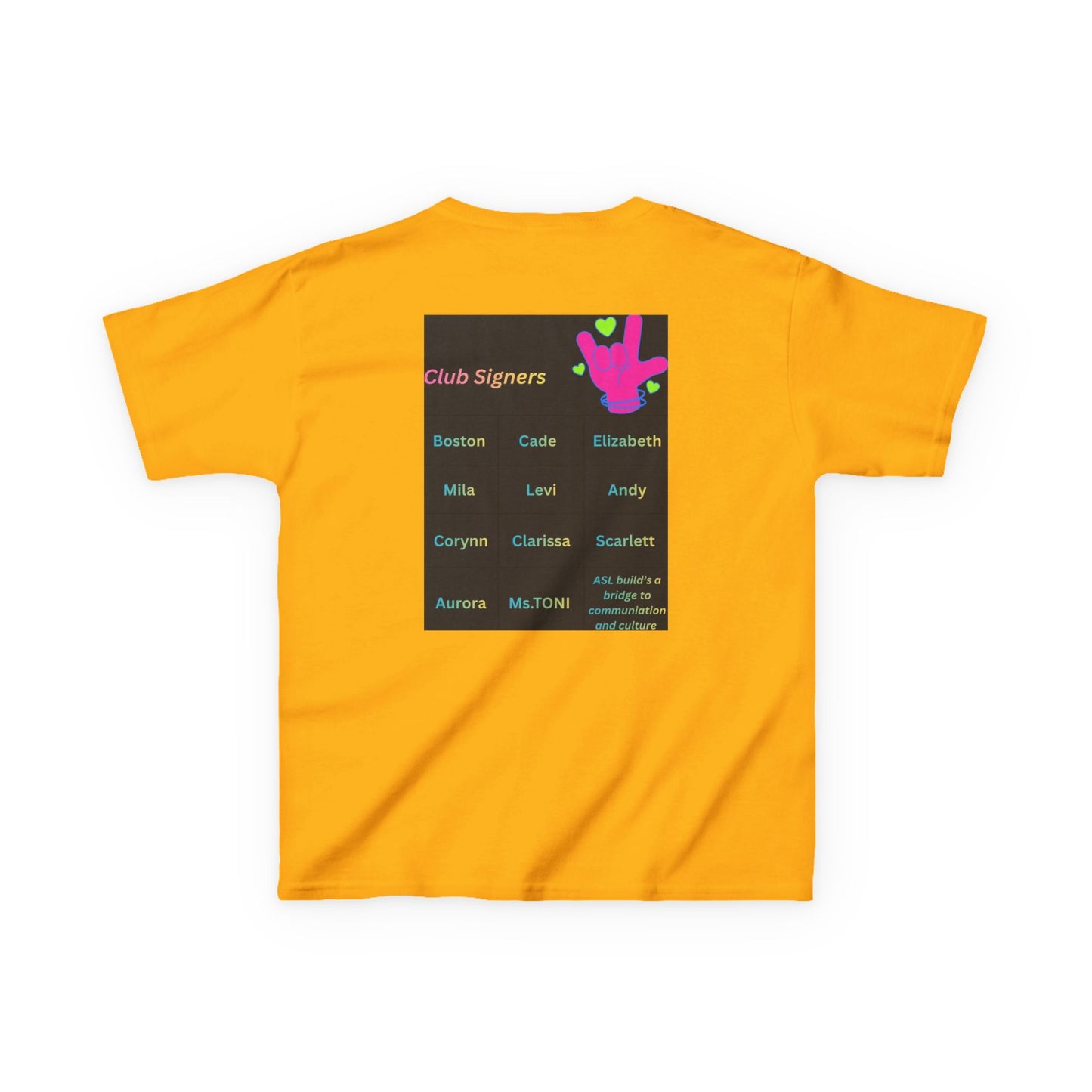 Kids show shirt