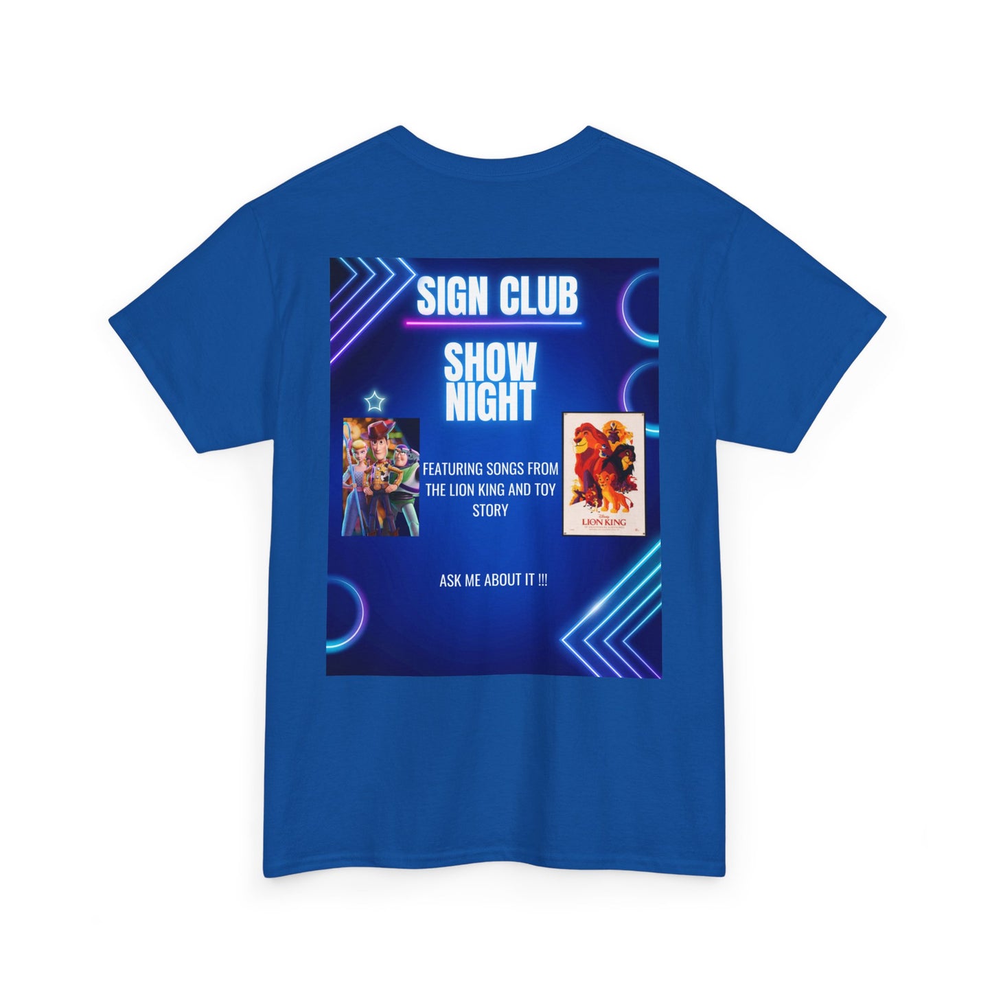Unisex adult show shirts