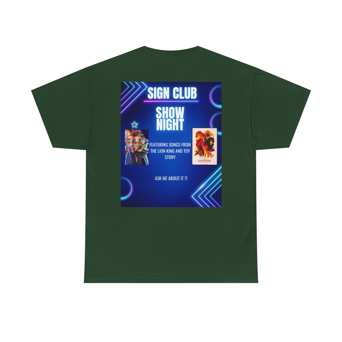 Unisex adult show shirts