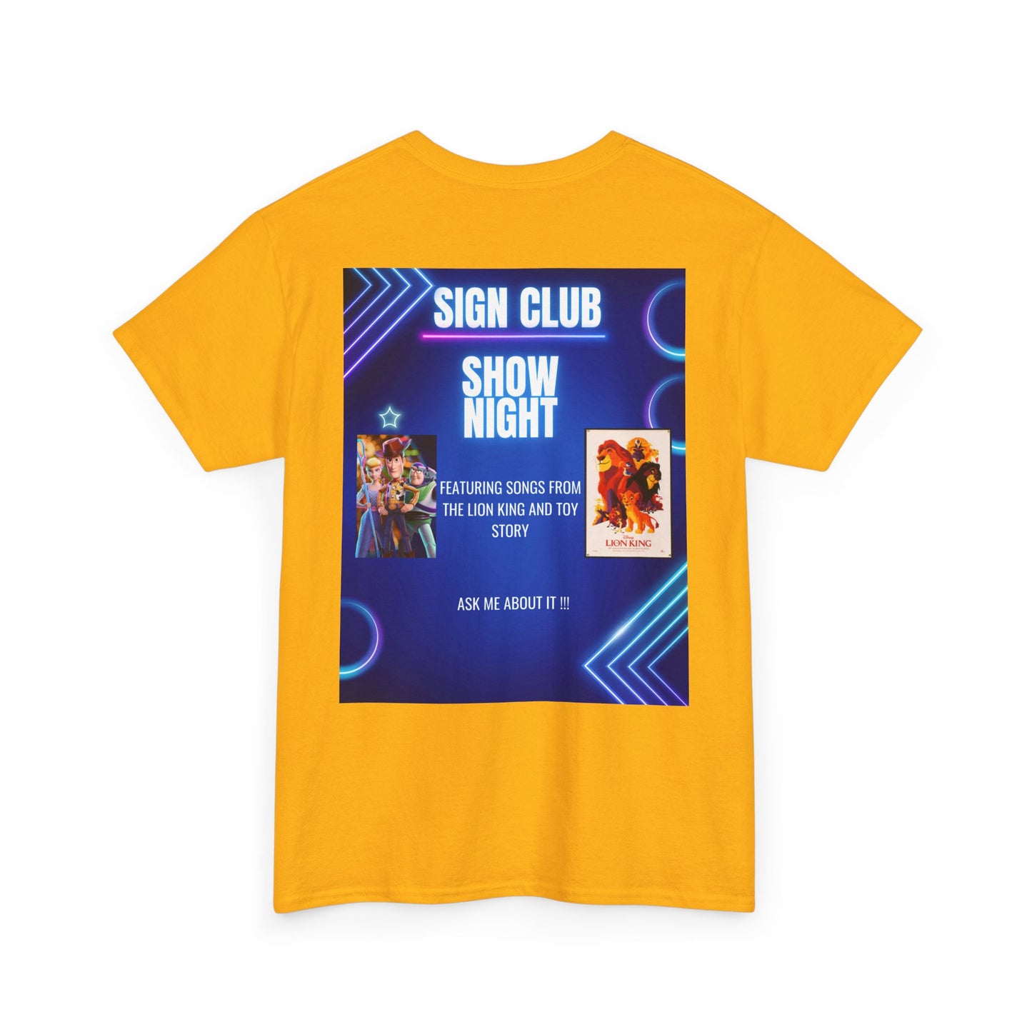 Unisex adult show shirts