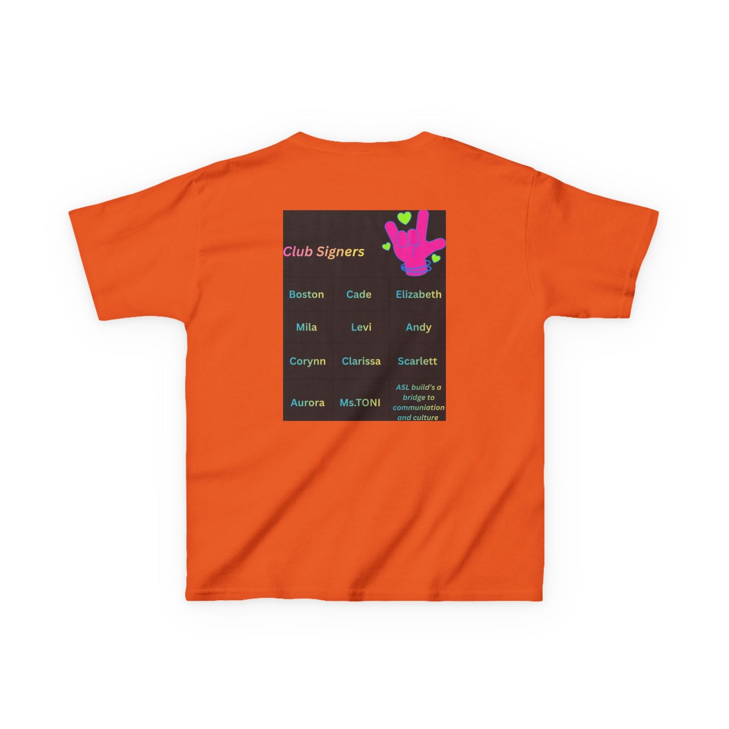 Kids show shirt