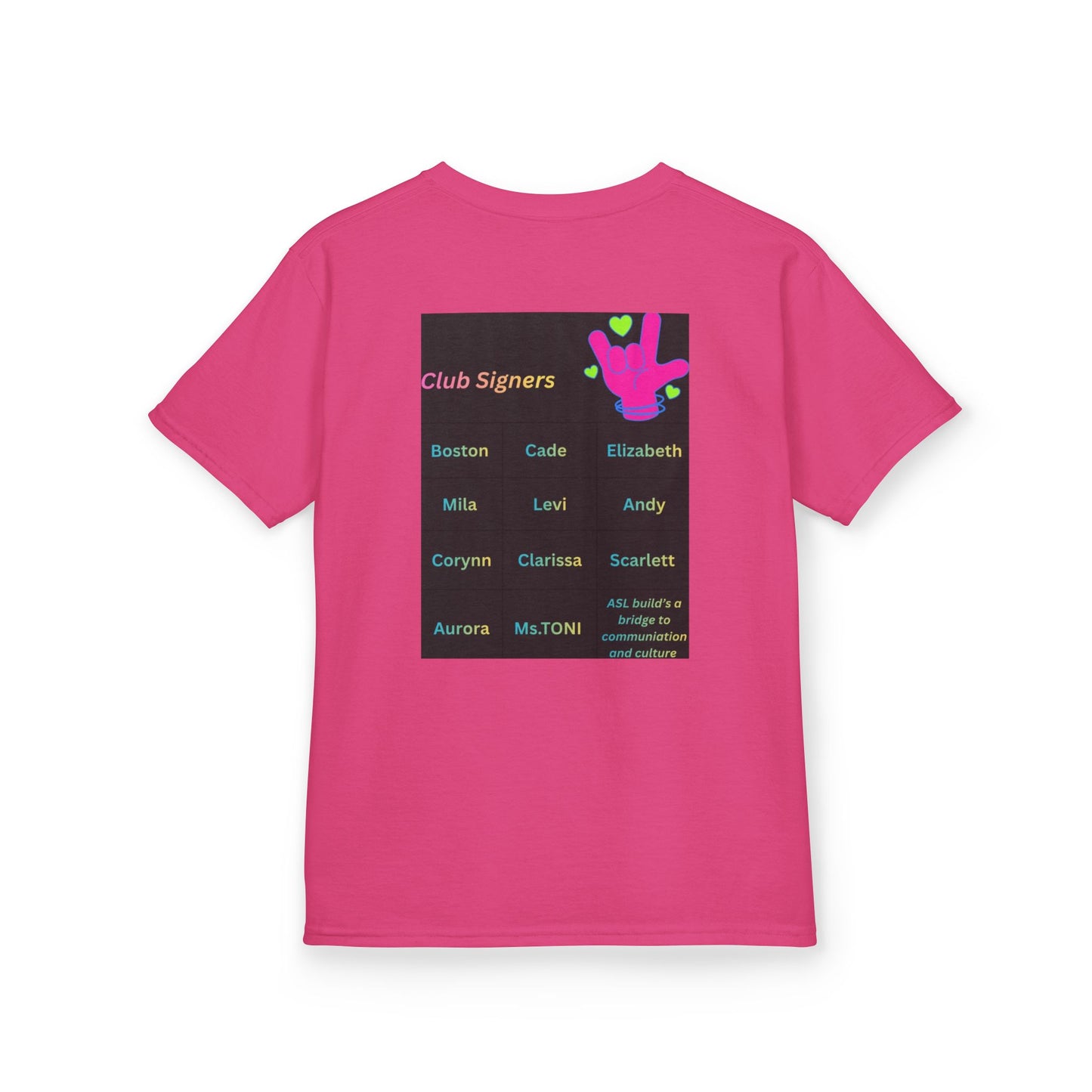 Kids show shirt