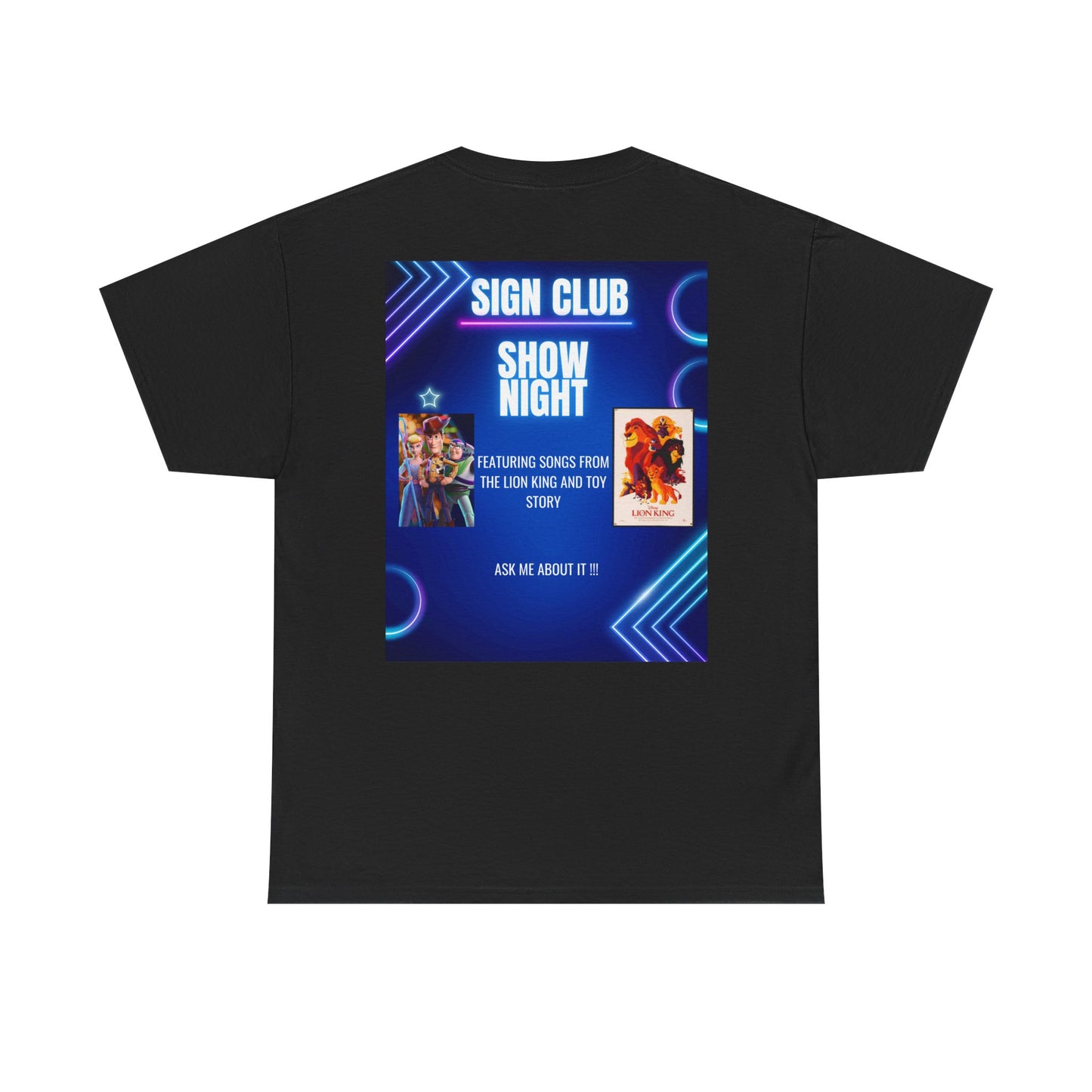 Unisex adult show shirts
