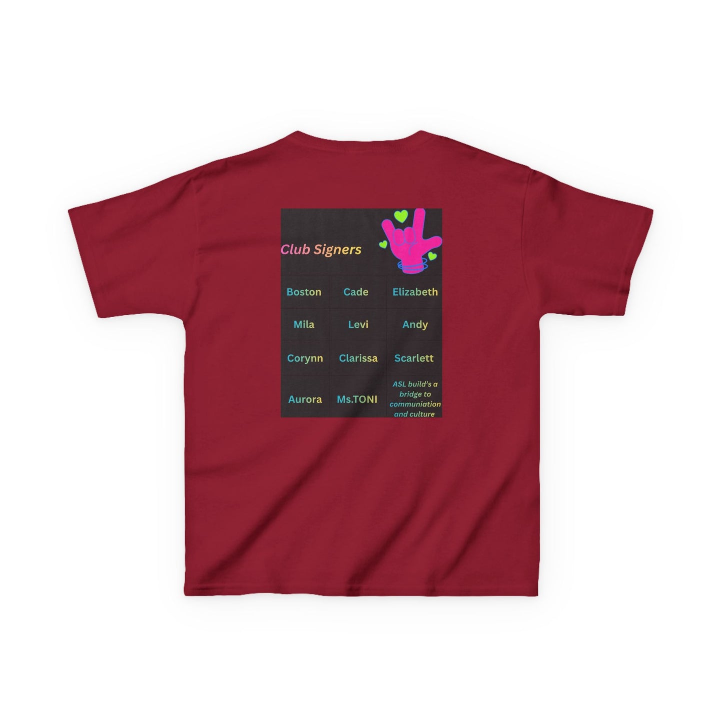 Kids show shirt