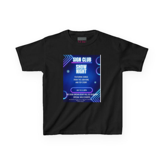 Kids show shirt