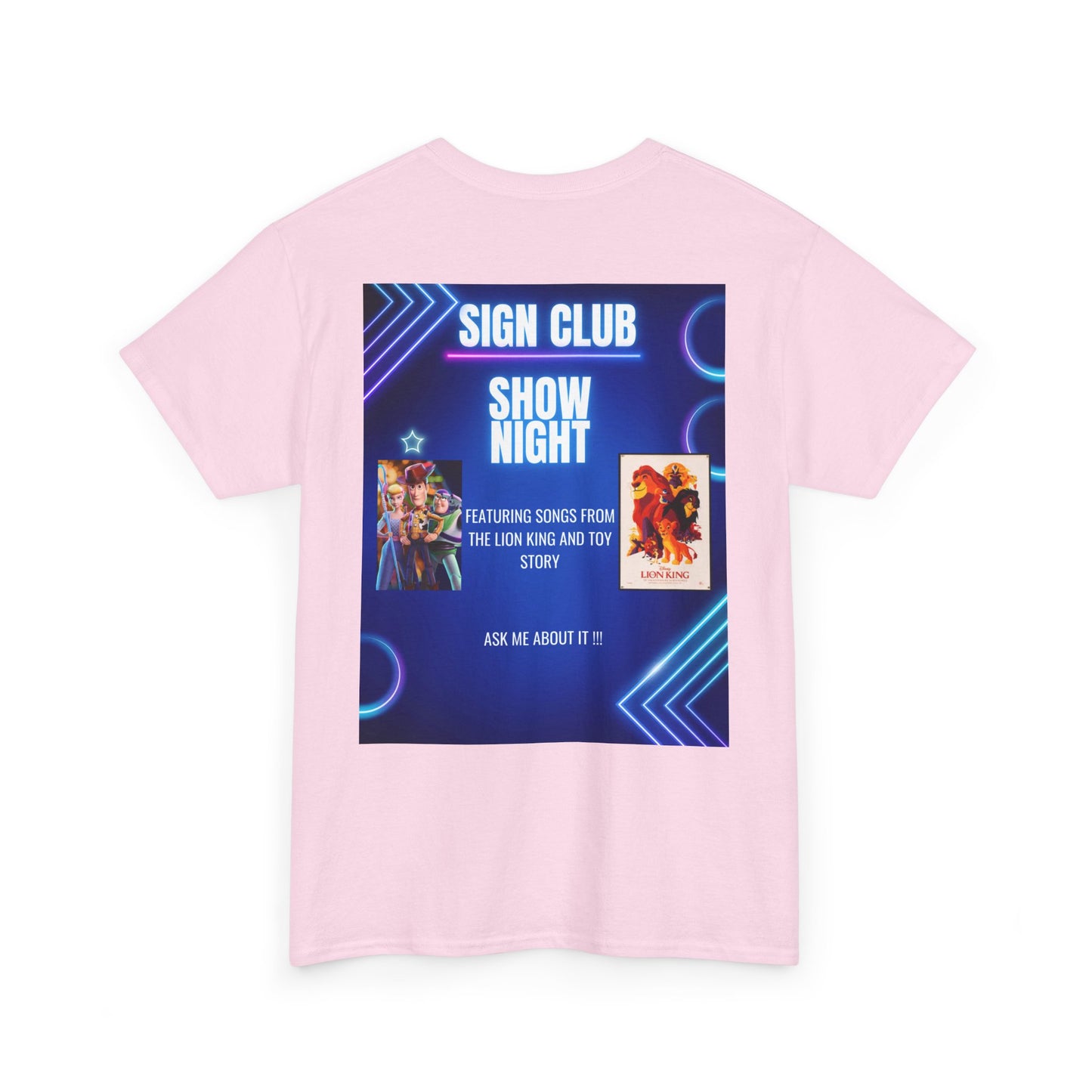 Unisex adult show shirts