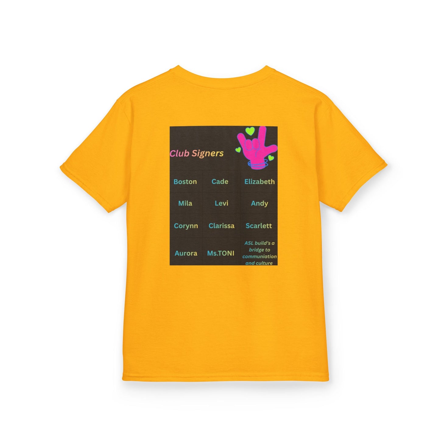Kids show shirt