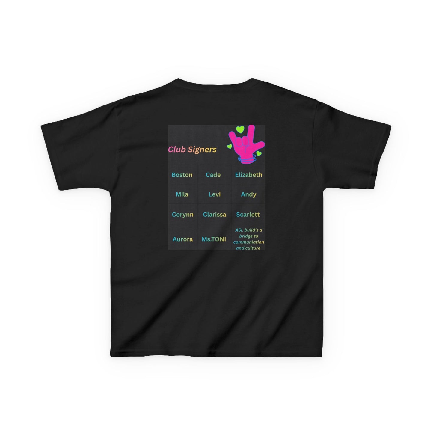 Kids show shirt