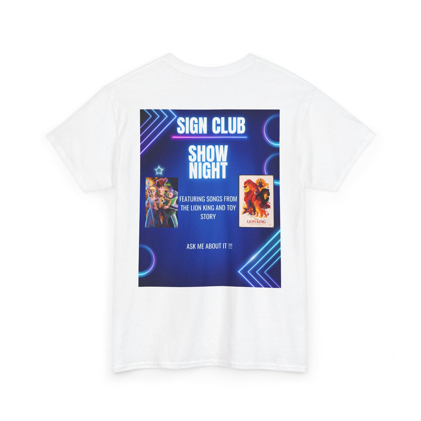 Unisex adult show shirts