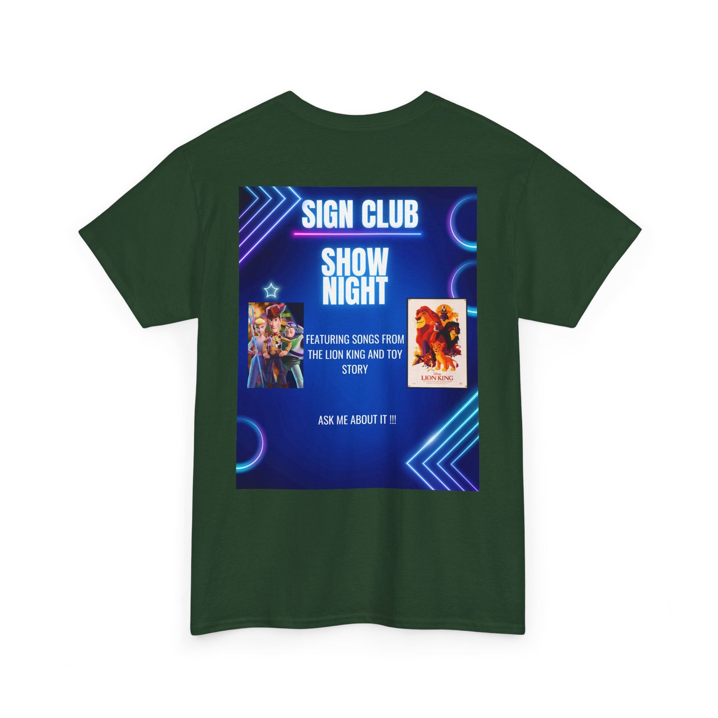 Unisex adult show shirts