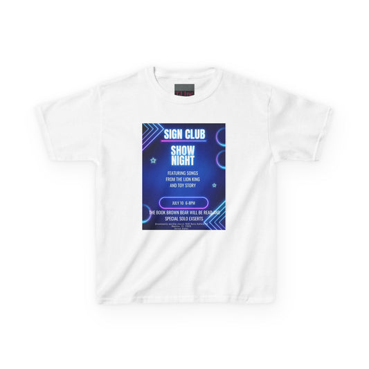 Kids show shirt
