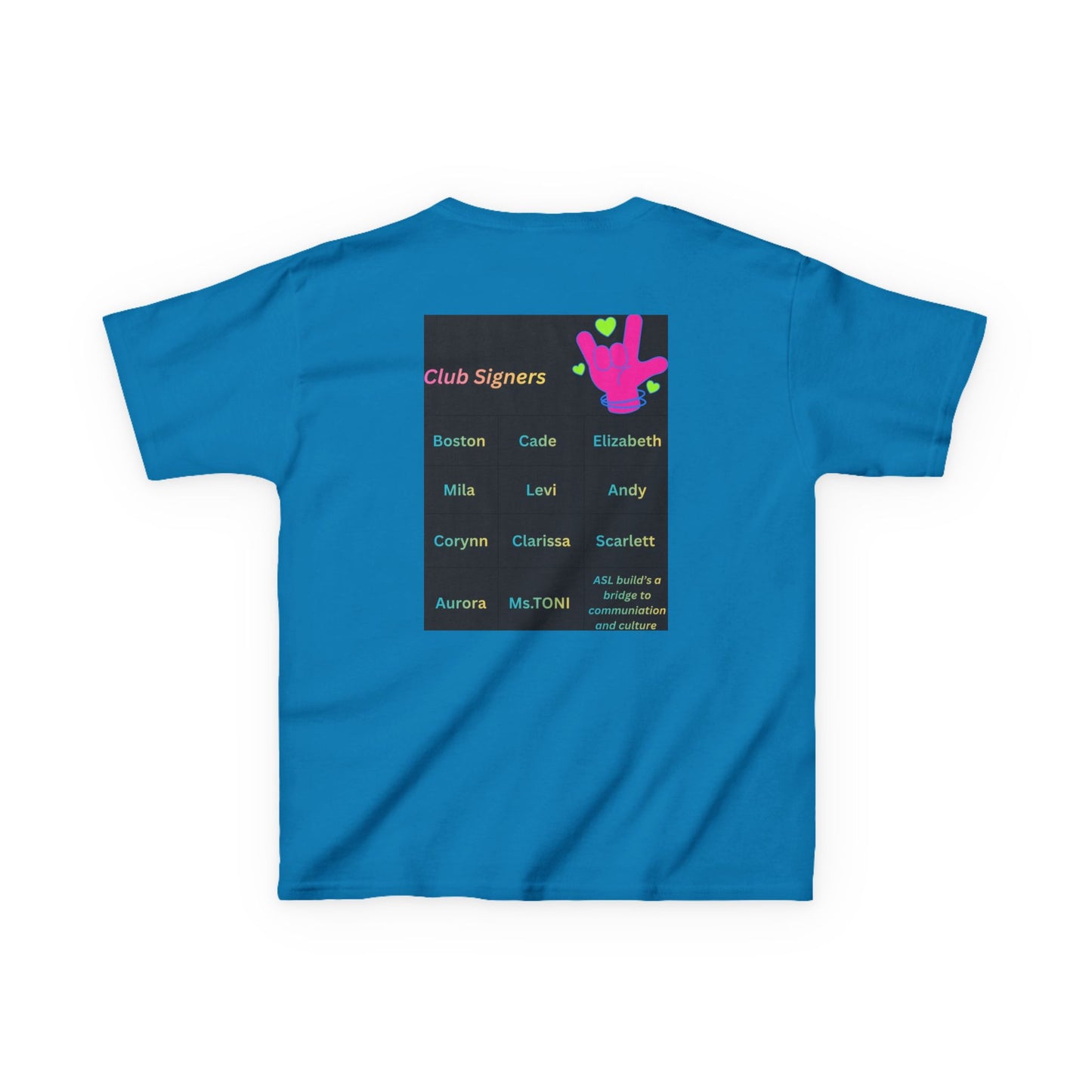 Kids show shirt