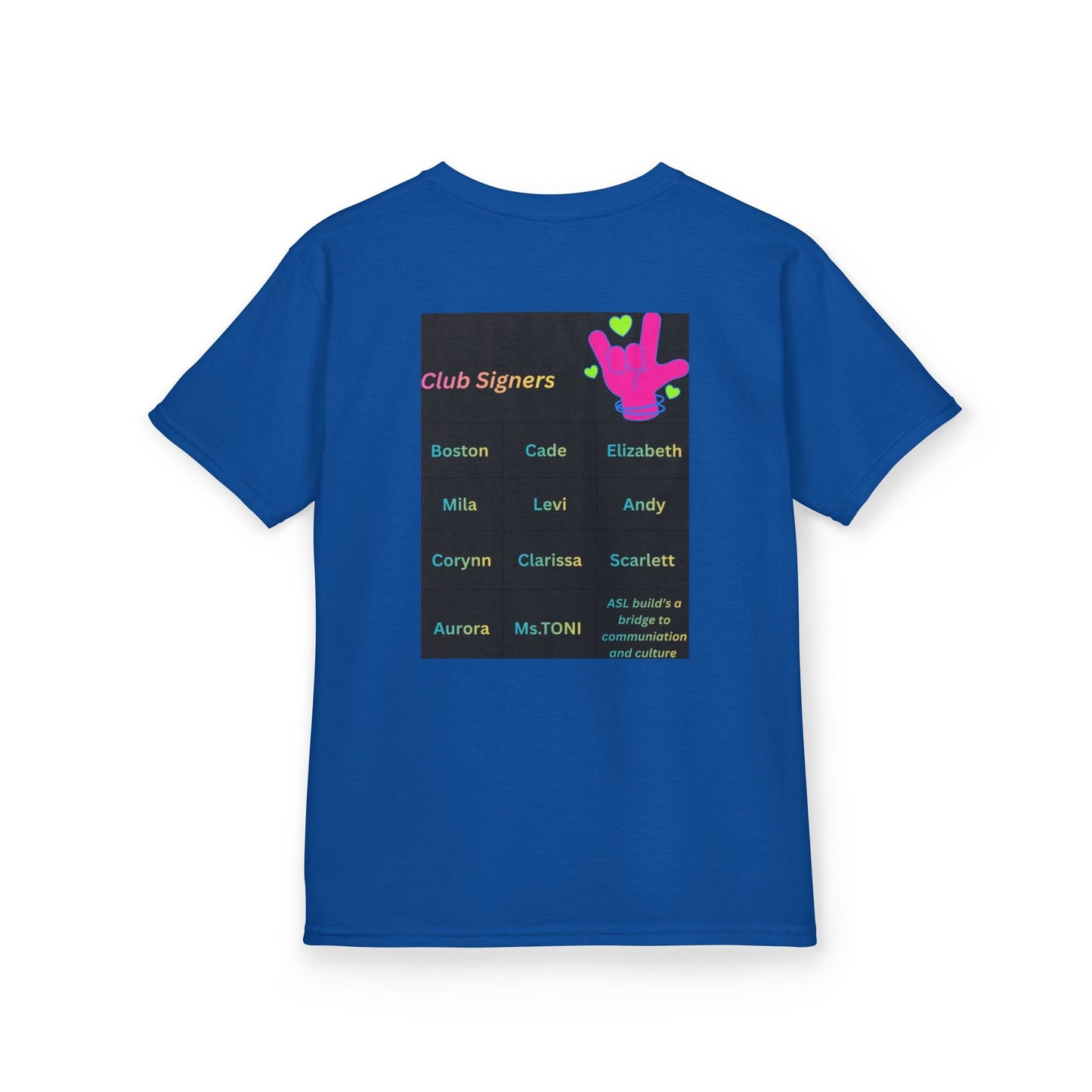 Kids show shirt
