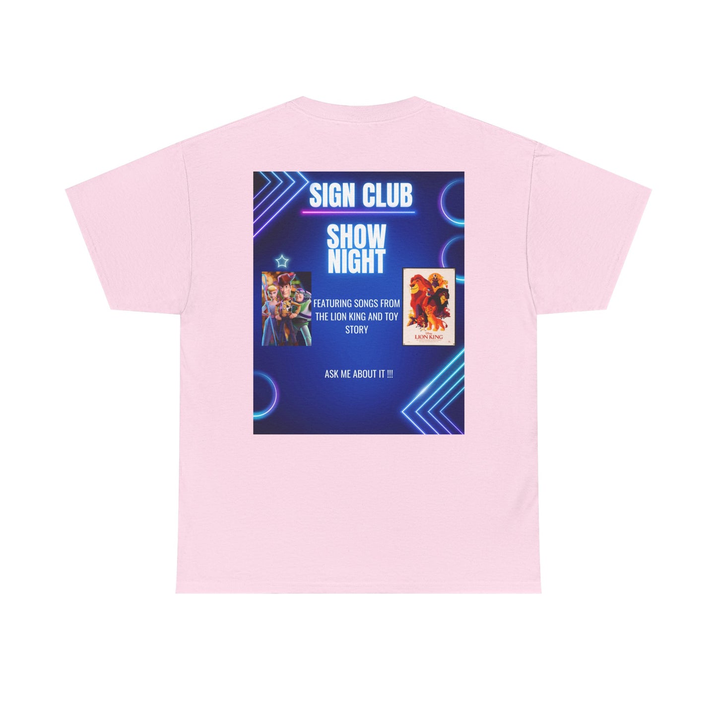 Unisex adult show shirts