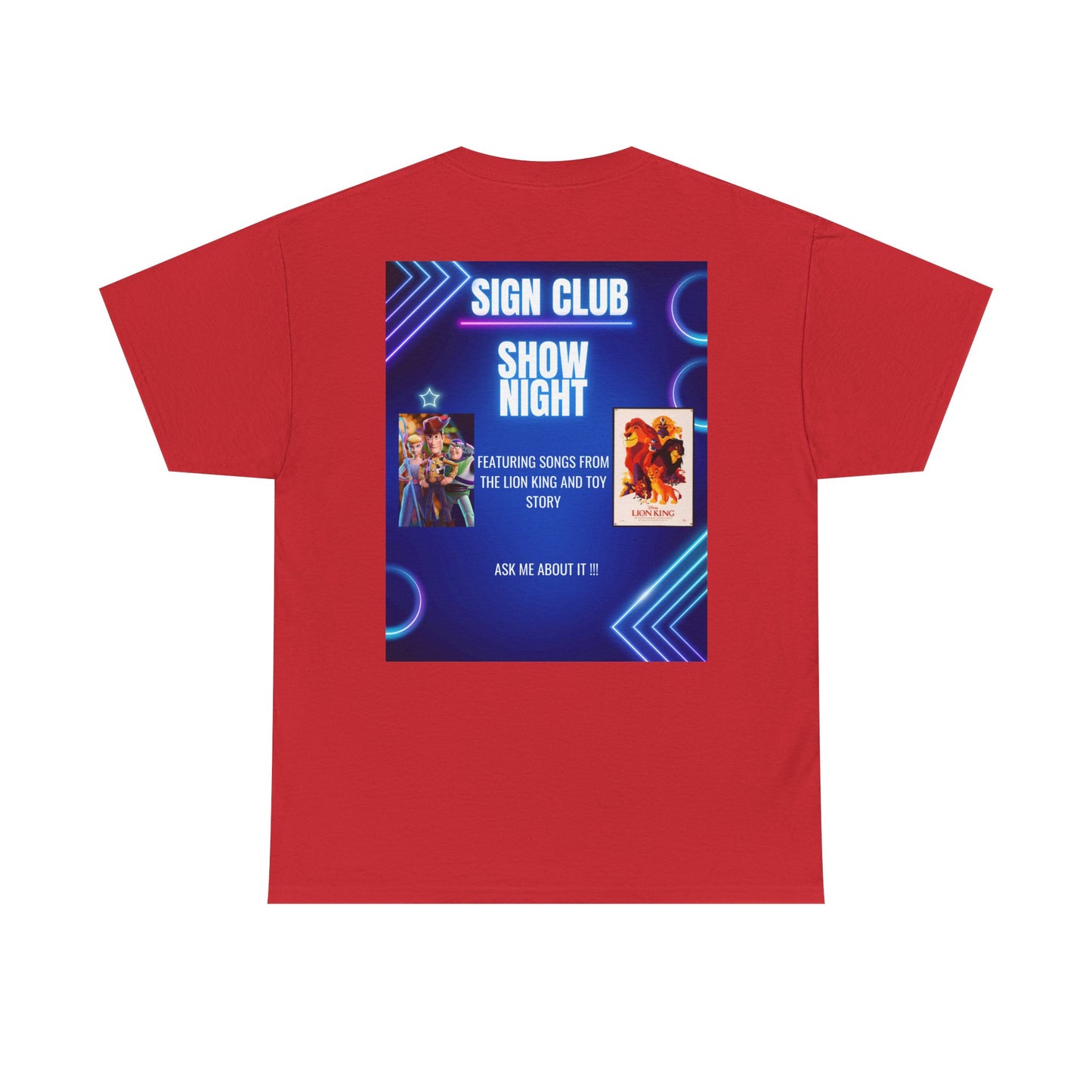 Unisex adult show shirts