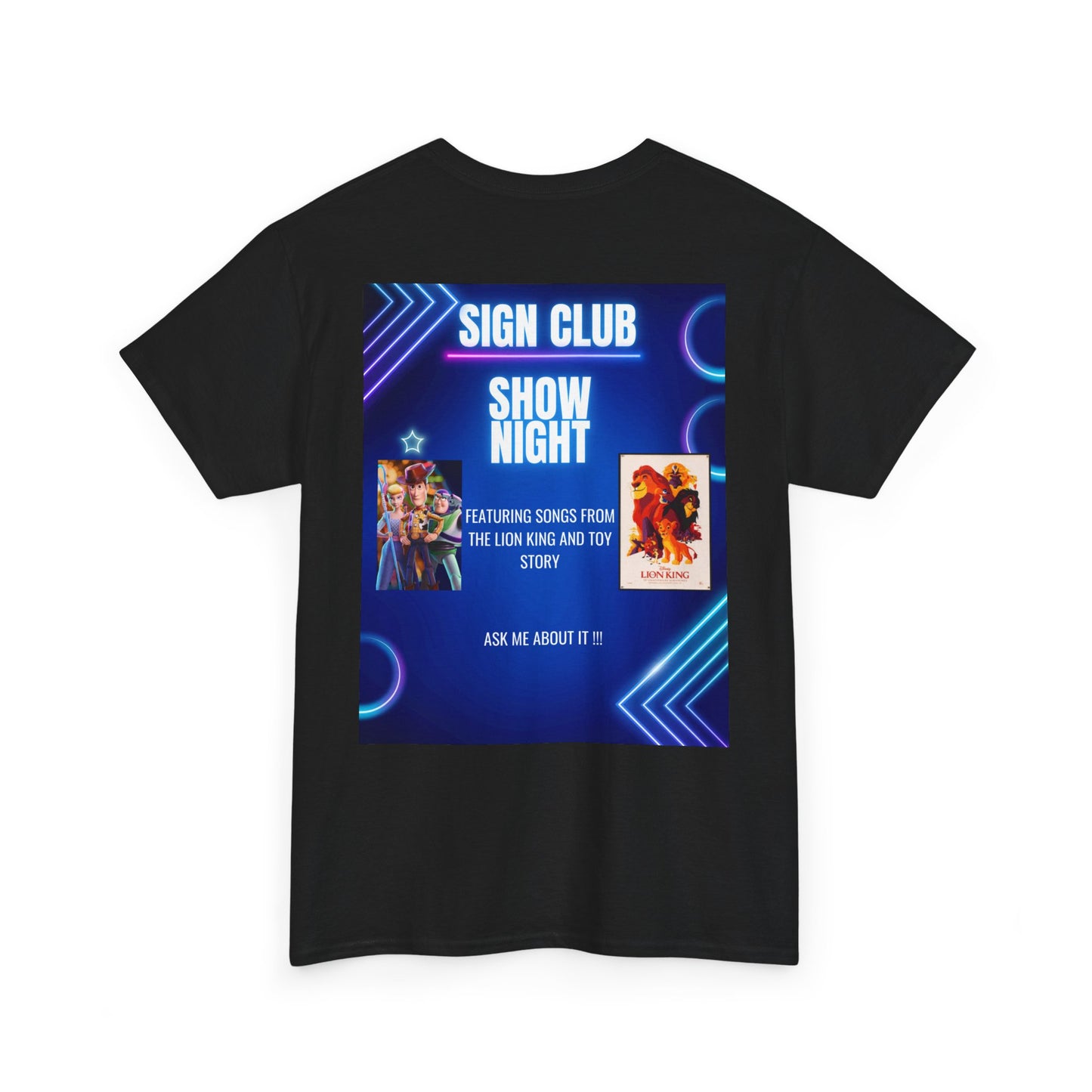 Unisex adult show shirts