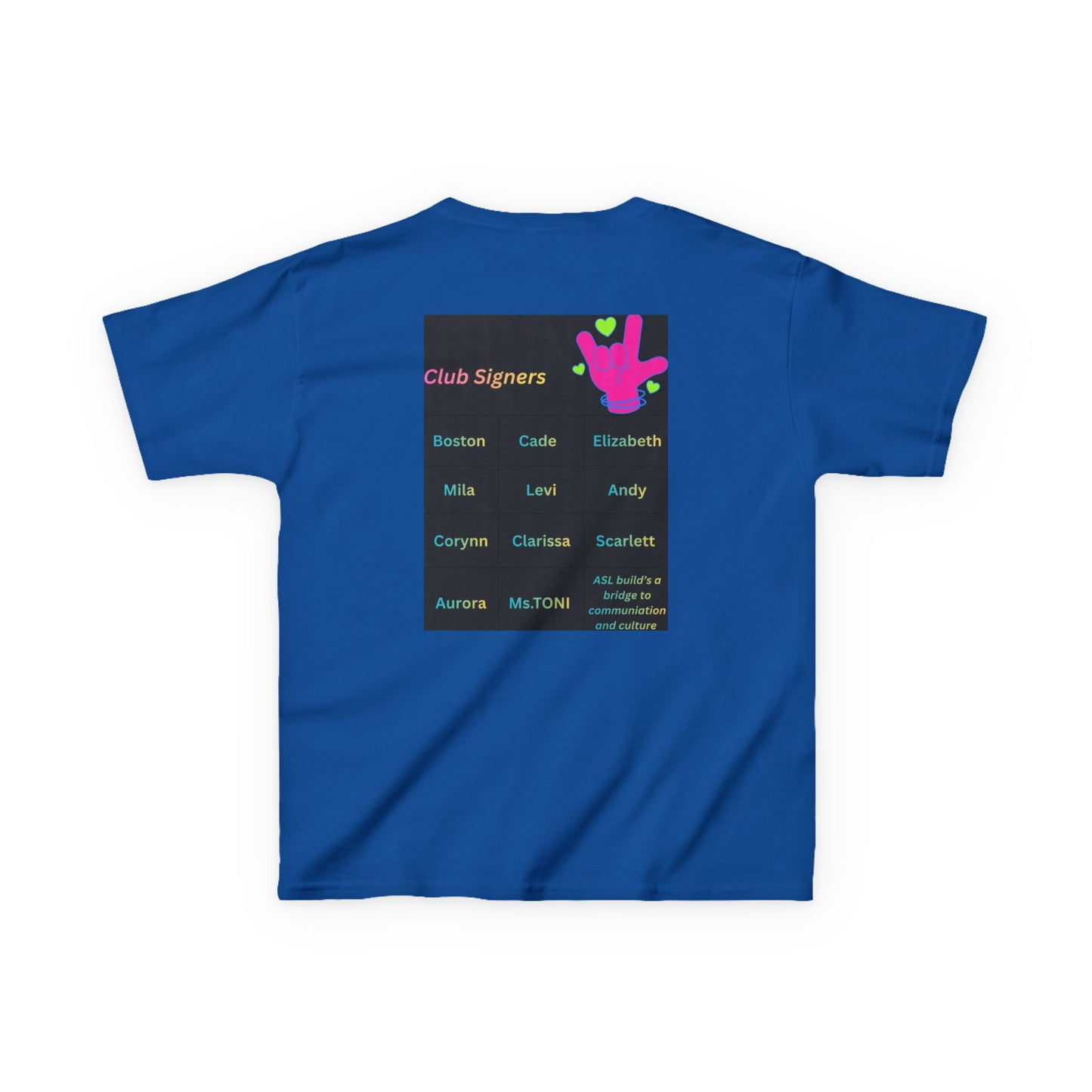Kids show shirt