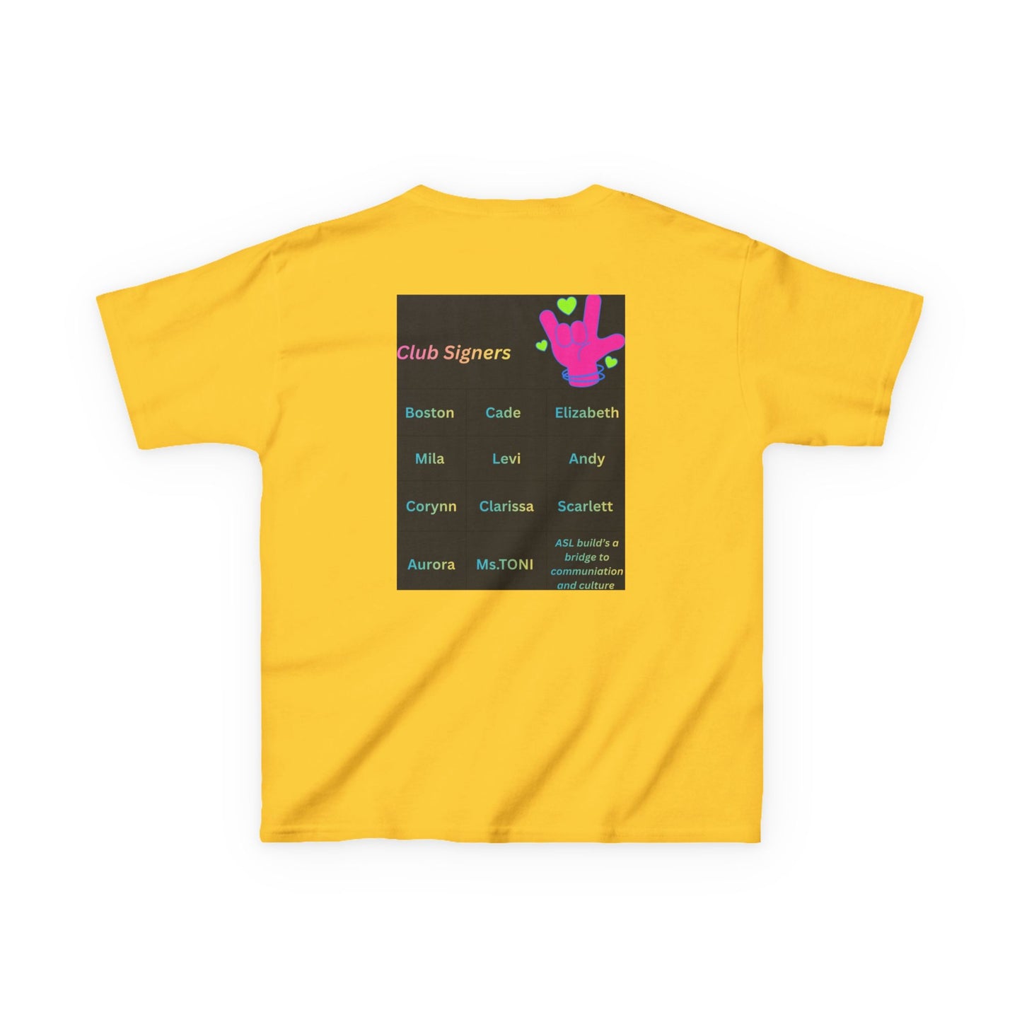 Kids show shirt